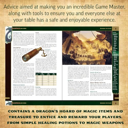 Pathfinder GM Core (P2) - Second Edition Remaster Game Master Rulebook 336 Pages with Monster Creation & Magic Items
