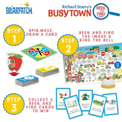 Richard Scarry's Busytown Seek & Find Game, Preschool Learning, Ages 3+