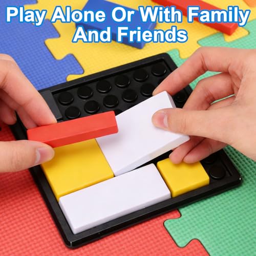 2 PCS Metal Logic Puzzle Brain Teaser Set 88 Challenge Levels Stress Relief | Portable Thinking Game for Focus, Concentration and