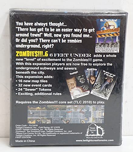 Twilight Creations Zombies!!! 6 Six Feet Under