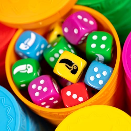 Asmodee Perudo Party Game | Classic Bluffing & Betting Dice Game, Fun For for Groups & Travel, Kids & Adults, Ages 8+, 2-6 Players, 30 Mins