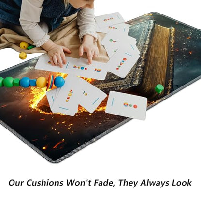 Book of The Bible for MTG & TCG Playmat Mouse Pad,BFDHGQZC 24" x 14" Game Mat for MTG/RPG/CCG Trading Card Game Playmats Table Mat Perfect for Card Games Video Games Computer Office - color: Book of the Bible