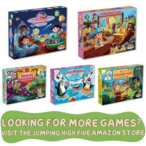 My First Theme Park Board Game for Kids Ages 5+, Build a new Amusement Park | Fun tile-placement strategy, build an exciting new park. Great gift for boys and girls, perfect for family game night.
