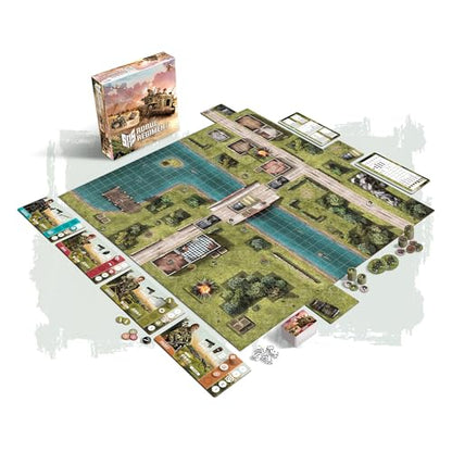 Word Forge Games: SAS Rogue Regiment - Core Game, Strategy Board Game, WWII Stealth Action Game, Military Theme, Ages 14+, 1-4 Players, 60 Min - style: Base Game