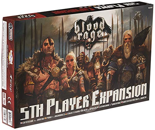 Blood Rage 5th Player Board Game EXPANSION | Strategy Game | Viking Battle Game | Tabletop Miniatures Game for Adults and Teens | Ages 14+ | 2-4 Players | Average Playtime 60-90 Minutes | Made by CMON