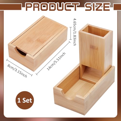 UNICRAFTALE Folding Dice Tower Wooden Dice Tray Foldable Die Roller Castle Rolling Case Portable Tabletop for Playing Games Rpg Organizer Gift Ready 5.5"x3.15"x1.83"
