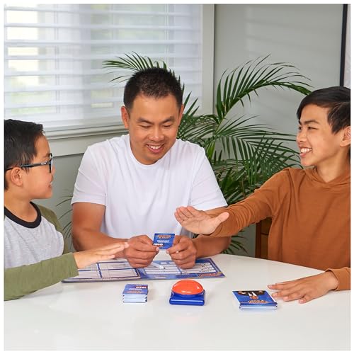 Spin Master Family Feud Big Buzzer Game, Amazon Exclusive “Buzz in” with The Electronic Buzzer Board Game for Hilarious Family Fun, Ages 8 and up - color: Includes Buzzer