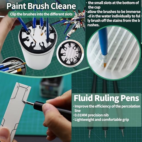 108Pcs Modeler Basic Tools Craft Set, Hobby Modeling Tools for Gundam Model Car Airplane Repairing & Fixing