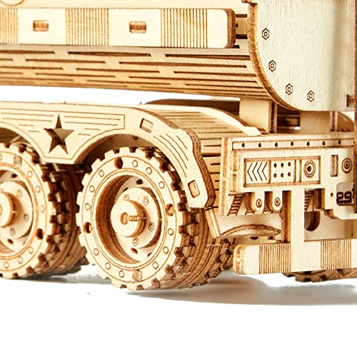 3D Wooden Puzzles Truck Model Kits, Brainteaser and Puzzle for Christmas/Birthday,Gifts for Adults and Teens to Build Combination - style: Truck