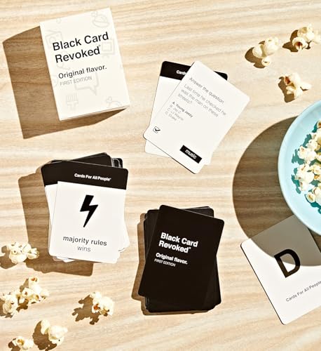 Black Card Revoked Original Flavor - Celebrate The Culture with America’s 1st Black Card Game | The Original Black Trivia | Perfect for Every Cookout, Game Night & Holiday