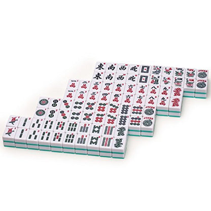 Yellow Mountain Imports Set of 166 American Mahjong Tiles, Pepper (Tiles Only Set) - color: Pepper Green