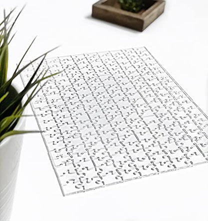 The Clearly Impossible Puzzle 100, 200, 500, 1000 Pieces Hard Puzzle for Adults Cool Difficult Clear Brain Teaser - Difficult Funny for Adults (100 Piece) - size: 100 Piece