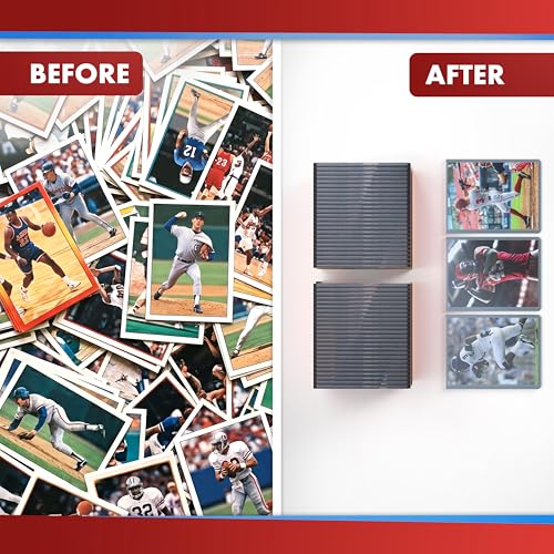 Cardboard Gold 100pt Top Loaders for Cards - Premium 3x4 Inch - 25 Count | Rigid PVC, UV-Resistant, Crystal Clear, Penny Sleeve Compatible, Baseball Trading Sports Memorabilia Protectors, TCG - size: 25 Toploaders