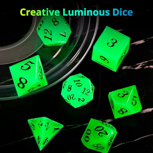 LET'S RESIN Dice Resin Molds Silicone, DND Dice Epoxy Resin Molds with 7 Standard Polyhedral Stereoscopic Dice Cavities, Silicone Molds for Epoxy Resin, DIY Dices Making, Table Board Game | with 7 Standard Polyhedral Stereoscopic Dice Cavities, Silicone M
