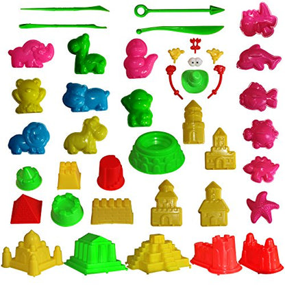 Sand Molding Tools 42pcs Mold Activity Set Compatible with Any Molding Sand