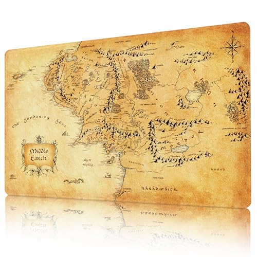 MTG Playmat Non-Slip Rubber Backing Printing Commander Board Game Desk Mat Duel Mat TCG PTCG Playmat 24x14 inches and Free Storage Bags - color: Map-2, size: 24"X14"