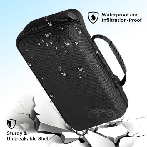 sarlar Carrying Case Compatible with ASUS ROG Xbox Ally/Xbox Ally X 2025, Premium EVA Hard Shell Pouch with Mesh Pocket, Protective Portable Travel Storage Carry Bag for Console and Accessories