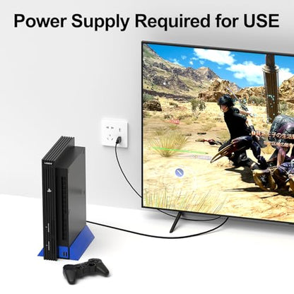 PS2 to HDMI Adapter HD-Link Cable for PS1 Support 4:3/16:9 Switch, Converter PS3 Video Signal to HDMI Signal with S-Video Singal（Support PS1，PS2，PS3） 3 in 1 - style: PS2 HDMI Converter