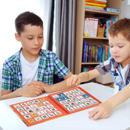 Travofun 3-in-1 Magnetic Bible Games for Kids Ages 5–8 | Magnetic memory match, story bingo and tic-tac-toe for church, Sunday school, Christian family game night and travel. - style: Bible Memory Game