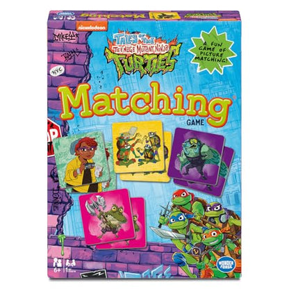 Wonder Forge Teenage Mutant Ninja Turtles Matching Game-Fun & Quick Memory Game for Kids | Engaging Toy for Ages 3-5 Years | Ideal for Solo or Family Play