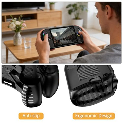 Protective Case For OneXPlayer APEX Handheld Console, Shockproof/Anti-Scratch/Dustproof Protective Shell, Anti-Fall Grip Protective Cover Sleeve, Gaming Player Case For OneXPlayer APEX