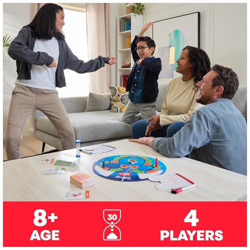 Spin Master Games Beat the Parents Disney Edition Family Game | Kids Vs Parents Disney Trivia, Active Drawing & Acting Challenges, Awesome For Family Game Night, For 2+ Players, Ages 8+ - color: Disney Edition- Beat the Parents
