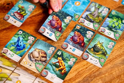 Capstone Games Pondscape - Strategy Card Game for Adults & Teens - 2 Player or More - Asymmetrical, Mystery, Role-Based & Thematic Card Game for Game Night & Family Fun