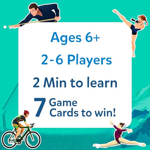 Skillmatics Guess in 10 – Sports, Educational Card & Trivia Game | Perfect for Family Game Night, Screen-Free Travel Toy, Gift for Kids Ages 6, 7, 8, 9 and Up - style: 7. Sports