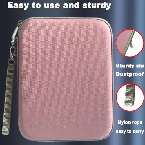 Card Case Compatible for Yoto Card Case Holder 80 Pockets Card Folder Card Binder with Zipper fit 2.3 * 3.4 inch Mini Audiobook Cards (Pink) - color: Pink