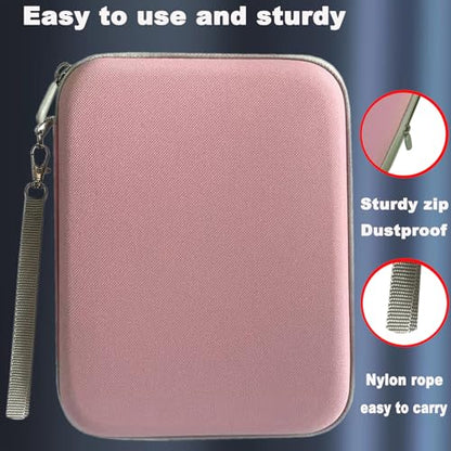 Card Case Compatible for Yoto Card Case Holder 80 Pockets Card Folder Card Binder with Zipper fit 2.3 * 3.4 inch Mini Audiobook Cards (Pink) - color: Pink