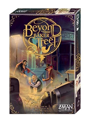 Beyond Baker Street Board Game - A Cooperative Mystery and Deduction Challenge for Kids & Adults, Ages 10+, 2-4 Players, 30 Minute Playtime, Made by Z-Man Games