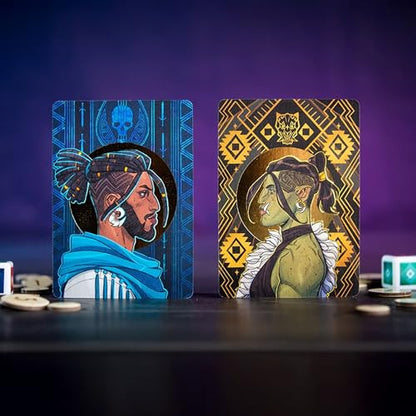 Kinfire Delve: Scorn’s Stockade – Solo or 2-Player Tactical Card and Dice Game, Battle Illusions, 60+ Min Gameplay – Replayable Adventure – Ages 14+ (Part of the Kinfire Universe: 5 Standalone Games)
