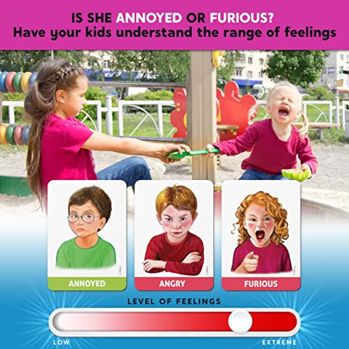 SkillEase Happy or Not, Bingo Emotions and Feelings Activity for Social Skills, Social Emotional Learning Activities, Therapy and Counseling Game for Kids, Speech Therapy Autism Game,