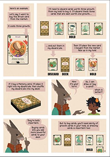 Renegade Game Studios The Tea Dragon Society Card Game - Deck Building | Fantasy Board Game for 2-4 Players Ages 10+, Based on Katie O'Neill Graphic Novel, Includes Adorable Dragon Illustrations