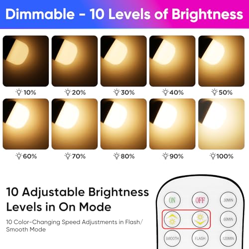 Rechargeable Battery Operated Light Bulb Set with Magnetic 3 in 1 Charging Station & Remote Control, Wireless Dimmable Detachable LED Bulb with 15 Colors Selectable for Wall Sconce, Non-Hardwired - size: 3 Pack