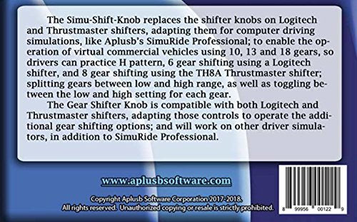 Gear Shifter Knob Simu Shift Knob SKRS Replacement SimuShiftKnob