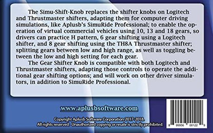 Gear Shifter Knob Simu Shift Knob SKRS Replacement SimuShiftKnob