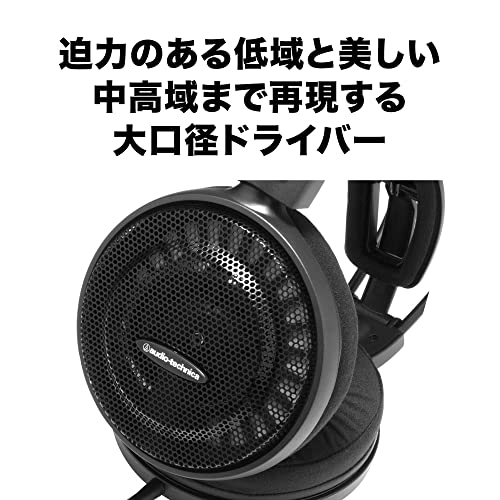 Audio-Technica ATH-AD500X Audiophile Open-Air Headphones, Black (AUD ATHAD500X) - style: ATH-AD500X