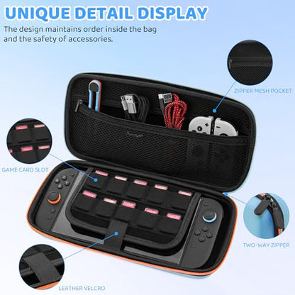 FUNDIARY SWITCH 2 Carrying Cases (Blue) - color: Blue