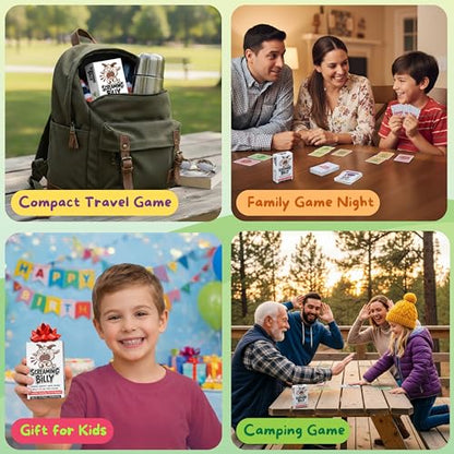 Screaming Billy Goat Family Card Game for Kids & Adults Game Night, Ages 7+ | Easy to Learn, Matching & Set-Collection, Slap Moments & Surprise Twists, 10-15 Min, 2-4 Players, Screen-Free, 8-12