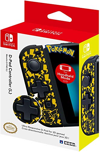 HORI Nintendo Switch D-Pad Controller (L) (Pikachu) - Nintendo Switch - style: Pikachu