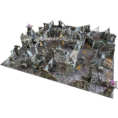Maladum The Forbidden Creed Expansion - Fantasy Dungeon Crawler Game Immersive Terrain Solo, Co-op and Adversarial Play