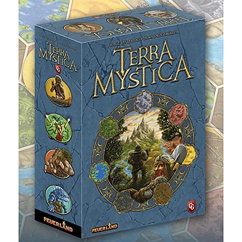 Terra Mystica Board Game - Strategy Game of Terraforming & Control, Fantasy Game for Kids & Adults, Ages 12+, 2-5 Players, 60-150 Minute Playtime, Made by Z-Man Games - style: Terra Mystica