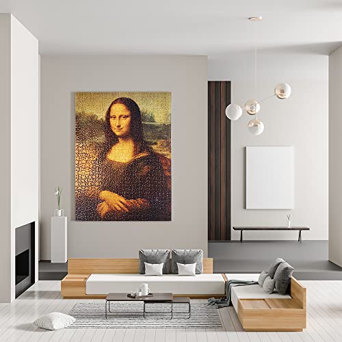 MaxRenard Game 1000 Pieces Jigsaw Puzzle Fine Art Collection Toy Leonardo Da Vinci Mona Lisa - color: A003