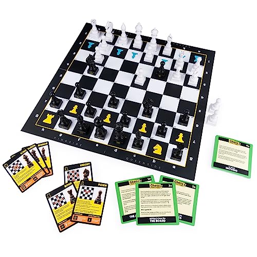 Spin Master Games, Chess Made Simple, Learn to Play Strategy Board Games for Beginners, Chess, 2 Players, for Kids Ages 8 & Up - size: 1