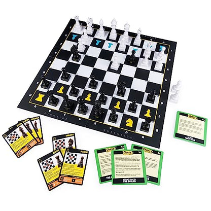 Spin Master Games, Chess Made Simple, Learn to Play Strategy Board Games for Beginners, Chess, 2 Players, for Kids Ages 8 & Up - size: 1