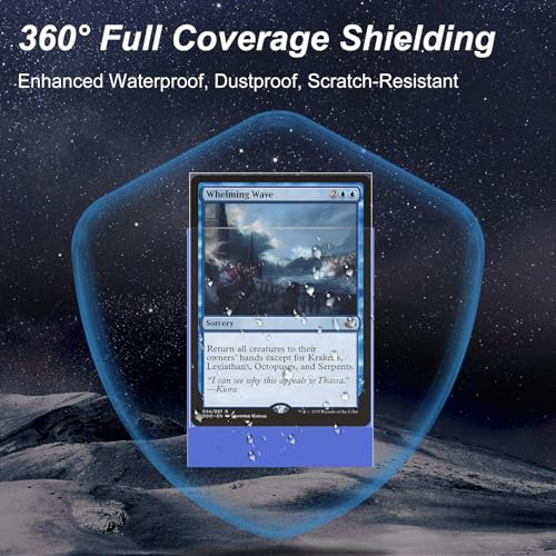 400 Pack Card Sleeves, 200 Matte Blue Trading Card Sleeve and 200 Perfect Fit Sleeves Ideal for Double-Sleeving, Compatible with MTG, TCG - color: Blue, size: 400 Pack