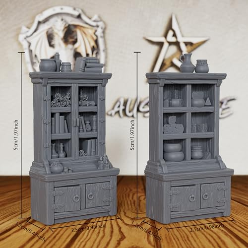 Unpainted 28mm Scale Tabletop RPG Dead Body Scenery - 8pc Resin Corpses & Wooden Cart Set for DND Minis, Fantasy Miniature Game Diorama, TTRPG Dungeon Masters Accessory（AS690）