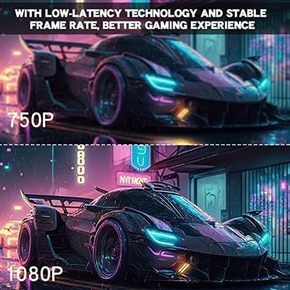 4K TypeC HDMI Capture Card, Cam Link Video Capture Card HDMI to 1080P Type-C for Windows Mac OS System for Streaming Gaming Meeting with USB C Adapter to Adjust PS3 4, Switch, Xbox