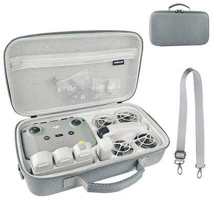 NEO Case, Waterproof hard Carrying Case for DJI NEO, Travel Storage Bag for DJI NEO Fly More Combo, Compatible RC-N3/N2 remote controller/Intelligent Flight Battery/Charging Hub and Accessories